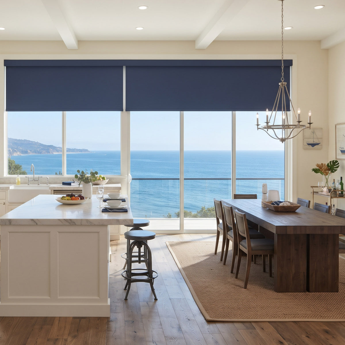 Double Sided Blackout Roller Shade