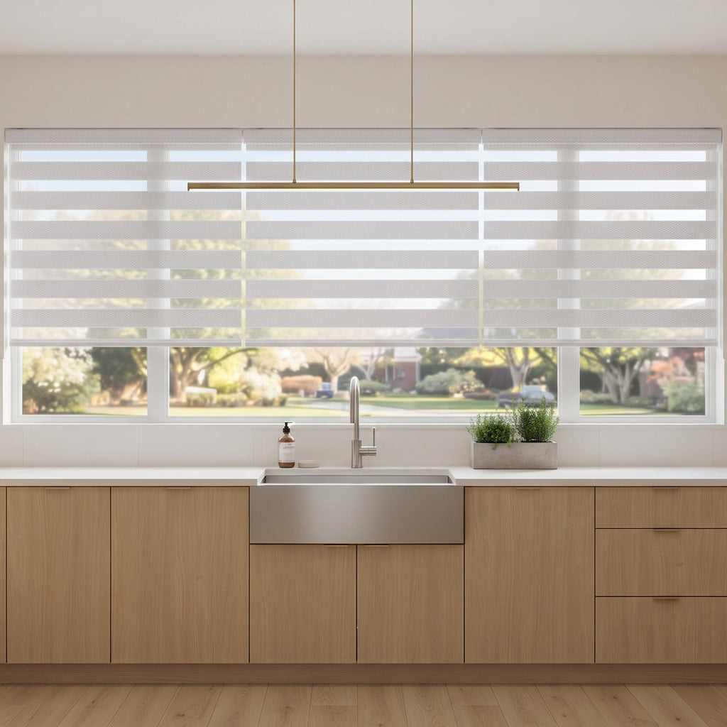 Luxury Lux Light Filtering Dual Zebra Shade