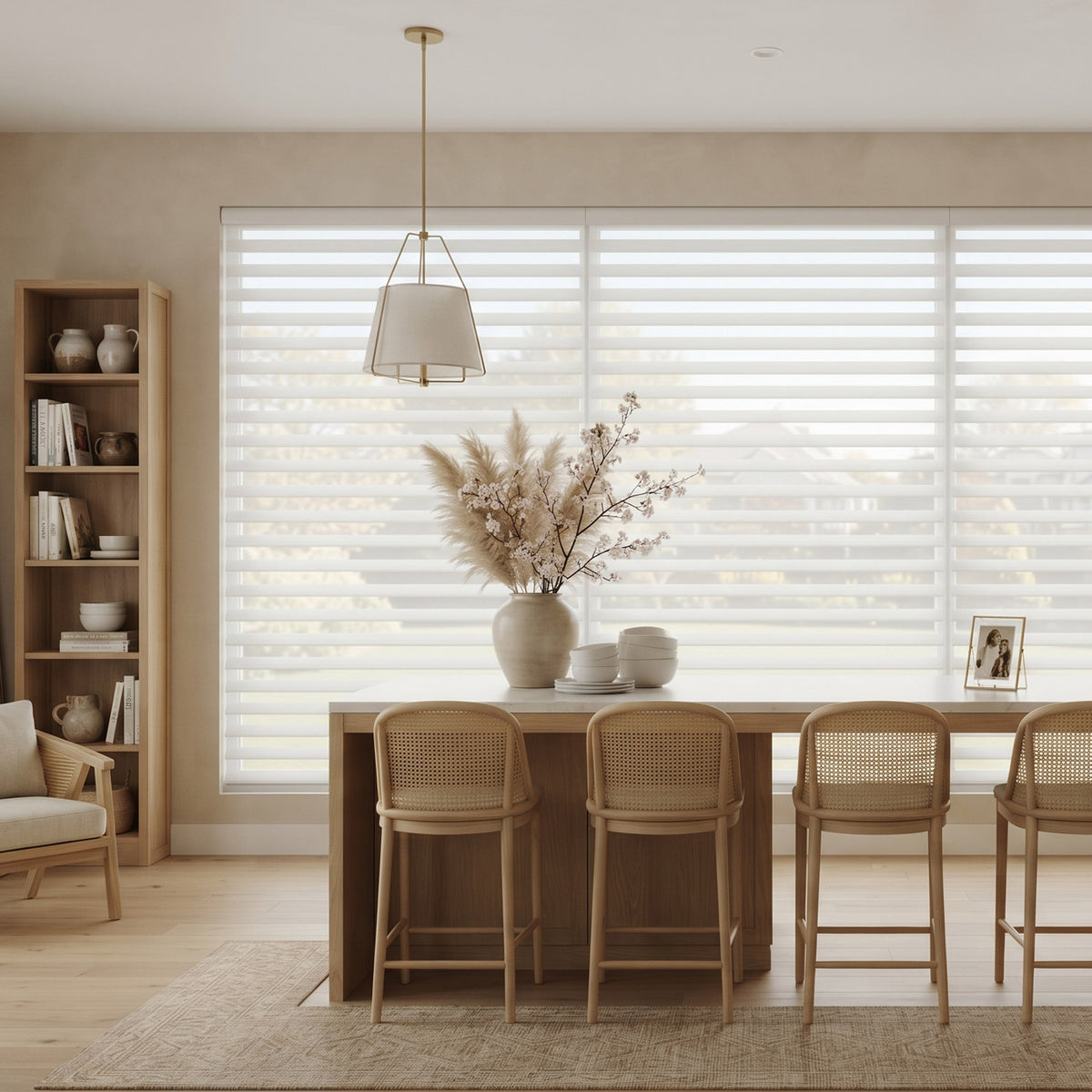 Luxury Lux Light Filtering Dual Zebra Shade