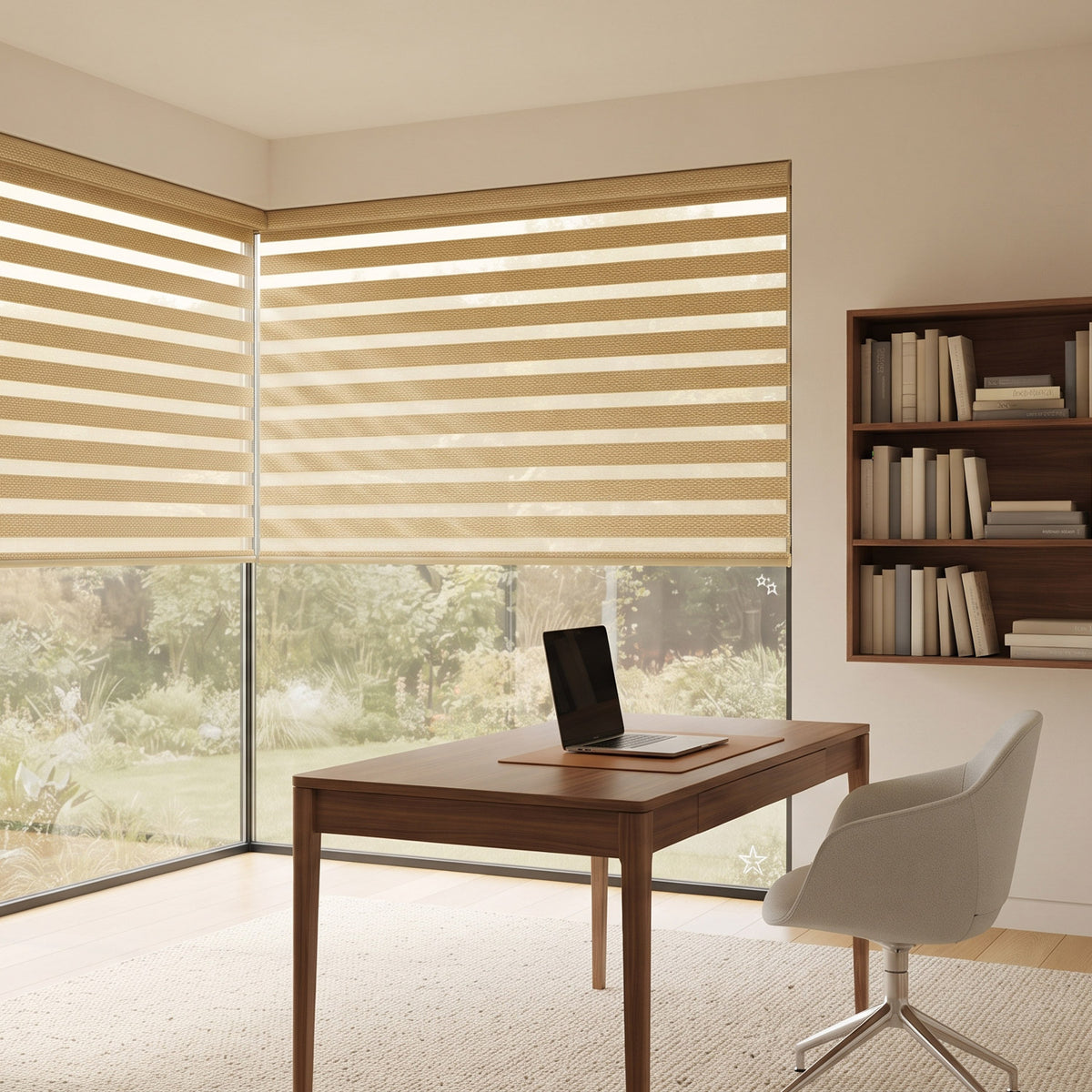 Luxury Lux Light Filtering Dual Zebra Shade