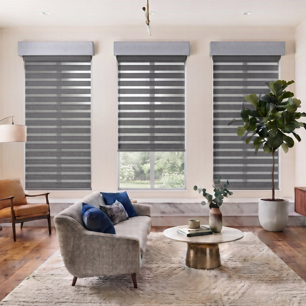 Luxury Lux Light Filtering Dual Zebra Shade