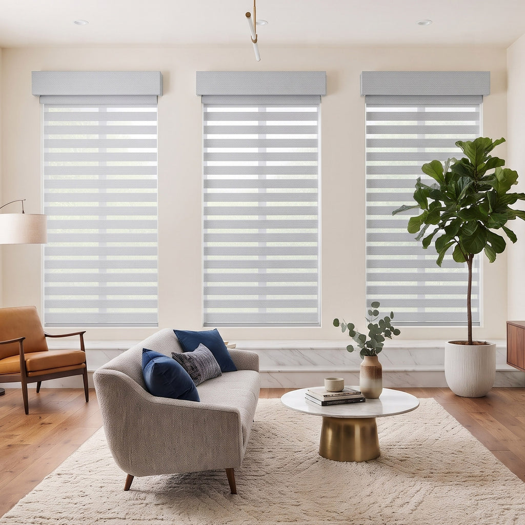 Luxury Lux Light Filtering Dual Zebra Shade