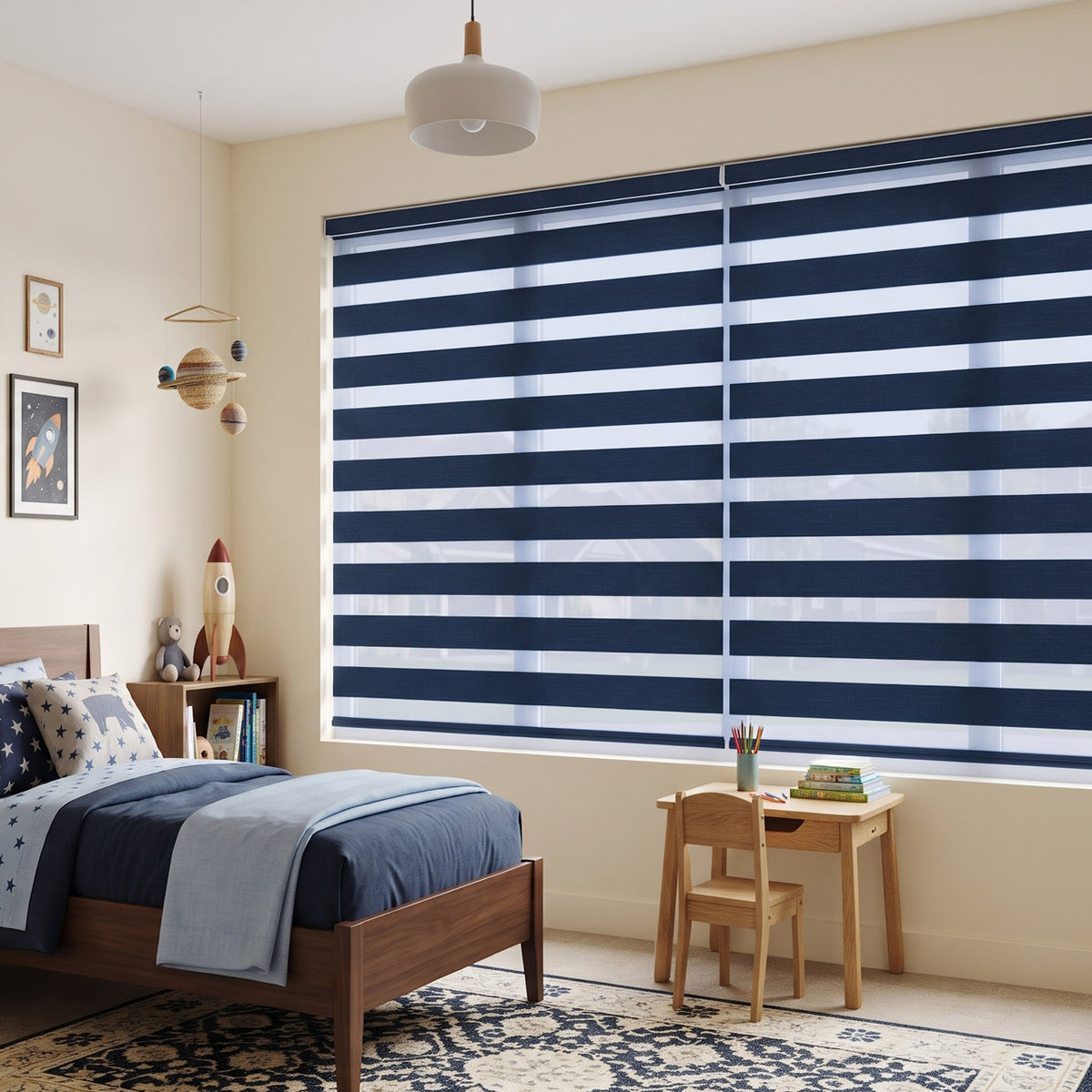 Sonic Blackout Dual Zebra Shade