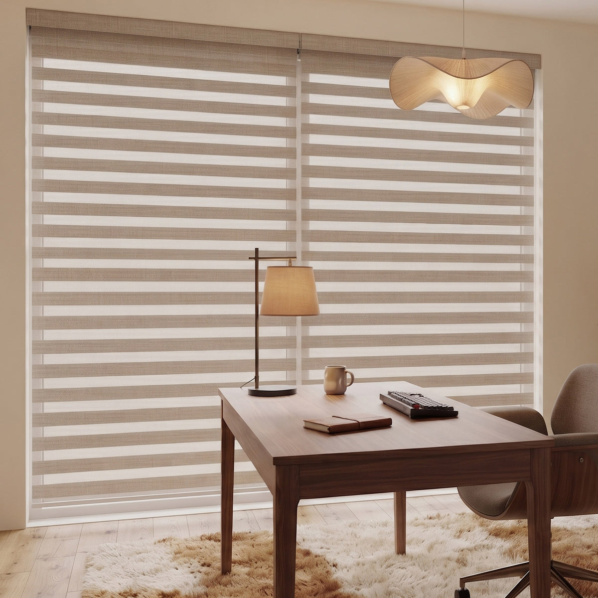 Sonic Blackout Dual Zebra Shade