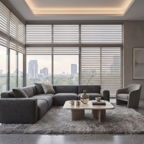 Swan Light Filtering Sheer Shades