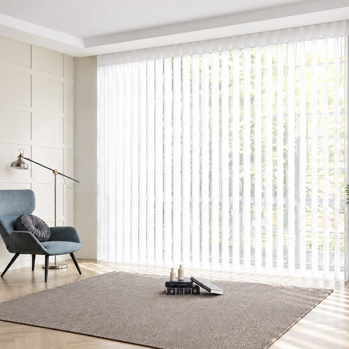 Loom SmartDrape Sheer Vertical Shades
